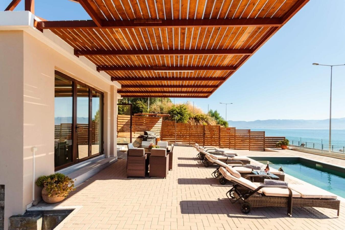 Seaside Summer Bliss - Aurora Luxury Pool Paradise Petalídhion 外观 照片